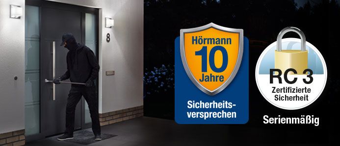 Sicherheitsversprechen Haustüren